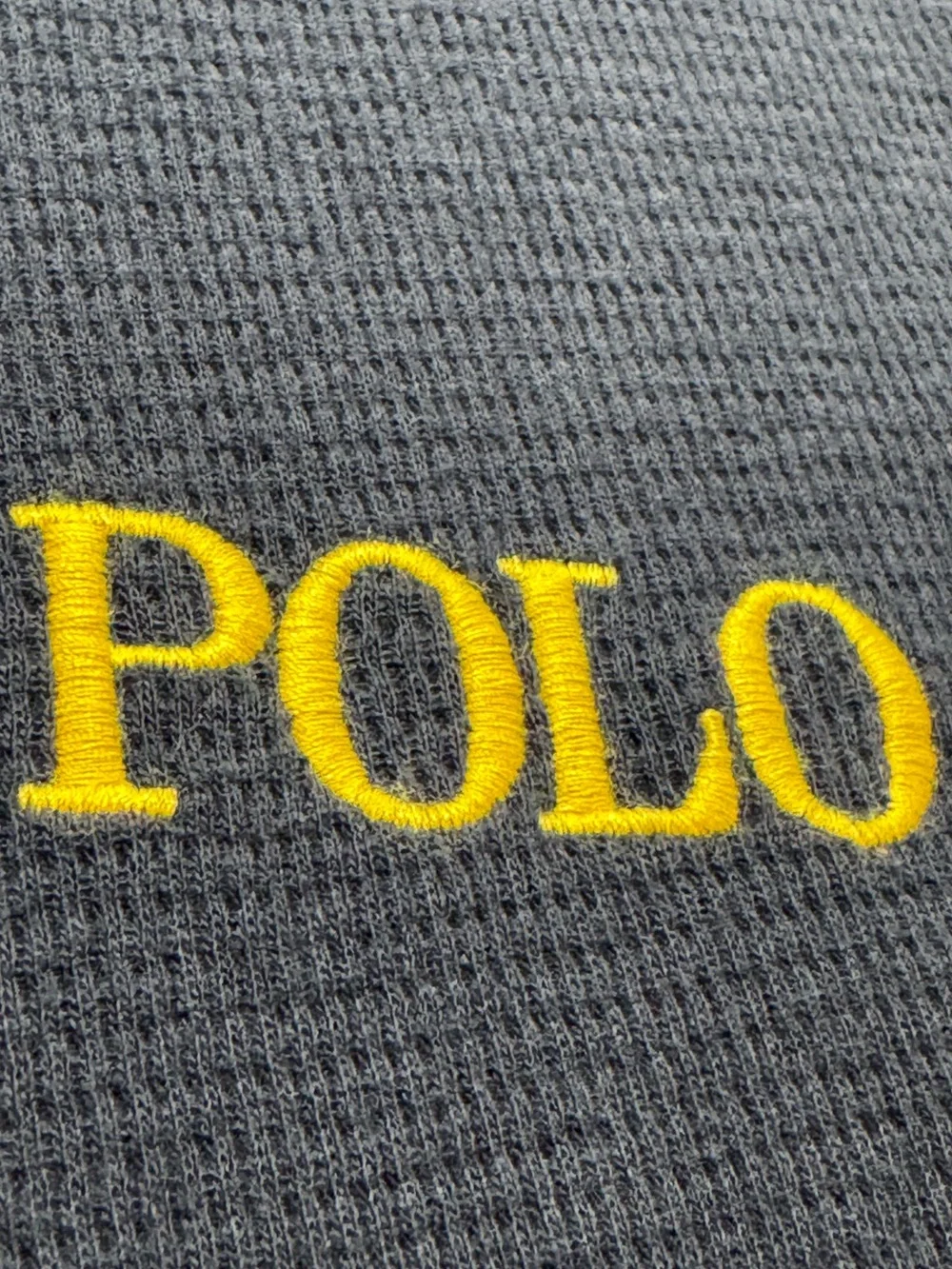 Vintage Polo Ralph Lauren Waffle Knit Long Sleeve
